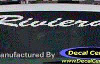 DC08242 Buick Riviera Decal 