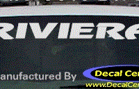 DC08244 Buick Riviera Decal 