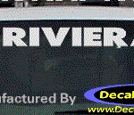 DC08248 Buick Riviera Decal w/Symbol