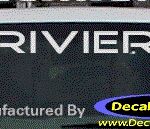 DC08258 Buick Riviera Decal w/Symbol