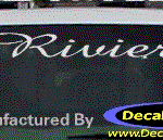 DC08263 Buick Riviera Decal w/Symbol