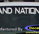 DC08265 Buick Grand National Decal