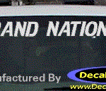 DC08275 Buick Grand National Decal