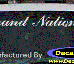 DC08276 Buick Grand National Decal