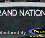 DC08278 Buick Grand National Decal