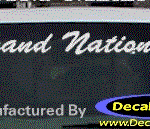 DC08282 Buick Grand National Decal