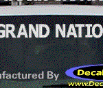 DC08290 Buick Grand National Decal w/6 Symbol