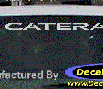 DC08502 Cadillac Catera Decal
