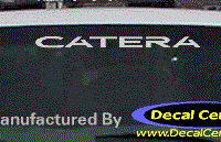 DC08502 Cadillac Catera Decal 