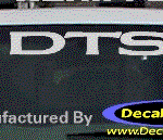 DC08506 Cadillac DTS Decal
