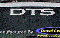 DC08506 Cadillac DTS Decal 