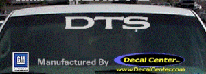 DC08506 Cadillac DTS Decal