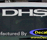 DC08508 Cadillac DHS Decal