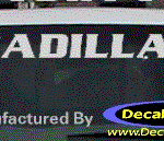 DC08513 Cadillac Decal
