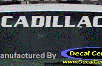 DC08513 Cadillac Decal 
