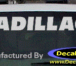 DC08514 Cadillac Decal
