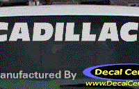 DC08514 Cadillac Decal 