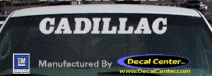 DC08515 Cadillac Decal