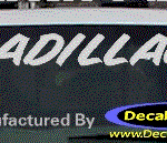 DC08516 Cadillac Decal