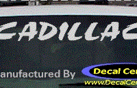DC08517 Cadillac Decal 
