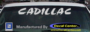 DC08517 Cadillac Decal