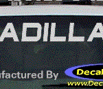 DC08518 Cadillac Decal