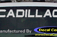 DC08518 Cadillac Decal 