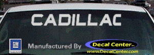 DC08518 Cadillac Decal