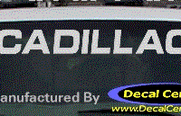 DC08519 Cadillac Decal 