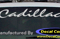 DC08520 Cadillac Decal 
