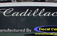 DC08521 Cadillac Decal 