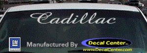 DC08521 Cadillac Decal