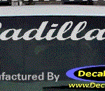 DC08523 Cadillac Decal
