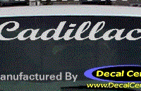 DC08523 Cadillac Decal 
