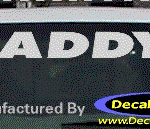 DC08524 Cadillac Caddy Decal