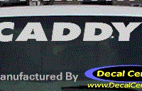 DC08524 Cadillac Caddy Decal 