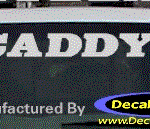 DC08527 Cadillac Caddy Decal