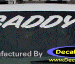 DC08528 Cadillac Caddy Decal