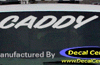 DC08528 Cadillac Caddy Decal 