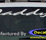 DC08532 Cadillac Caddy Decal