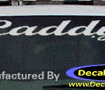 DC08535 Cadillac Caddy Decal