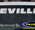 DC08538 Cadillac Seville Decal