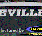 DC08539 Cadillac Seville Decal
