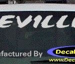 DC08541 Cadillac Seville Decal