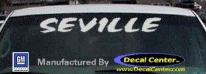 DC08541 Cadillac Seville Decal