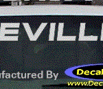 DC08542 Cadillac Seville Decal