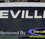 DC08543 Cadillac Seville Decal