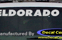DC08548 Cadillac Eldorado Decal 
