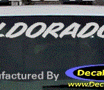 DC08552 Cadillac Eldorado Decal