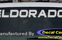 DC08554 Cadillac Eldorado Decal 